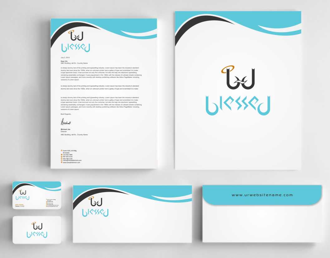 Diseño de Papelería por szabist para Blessed co. | Diseño #5728787