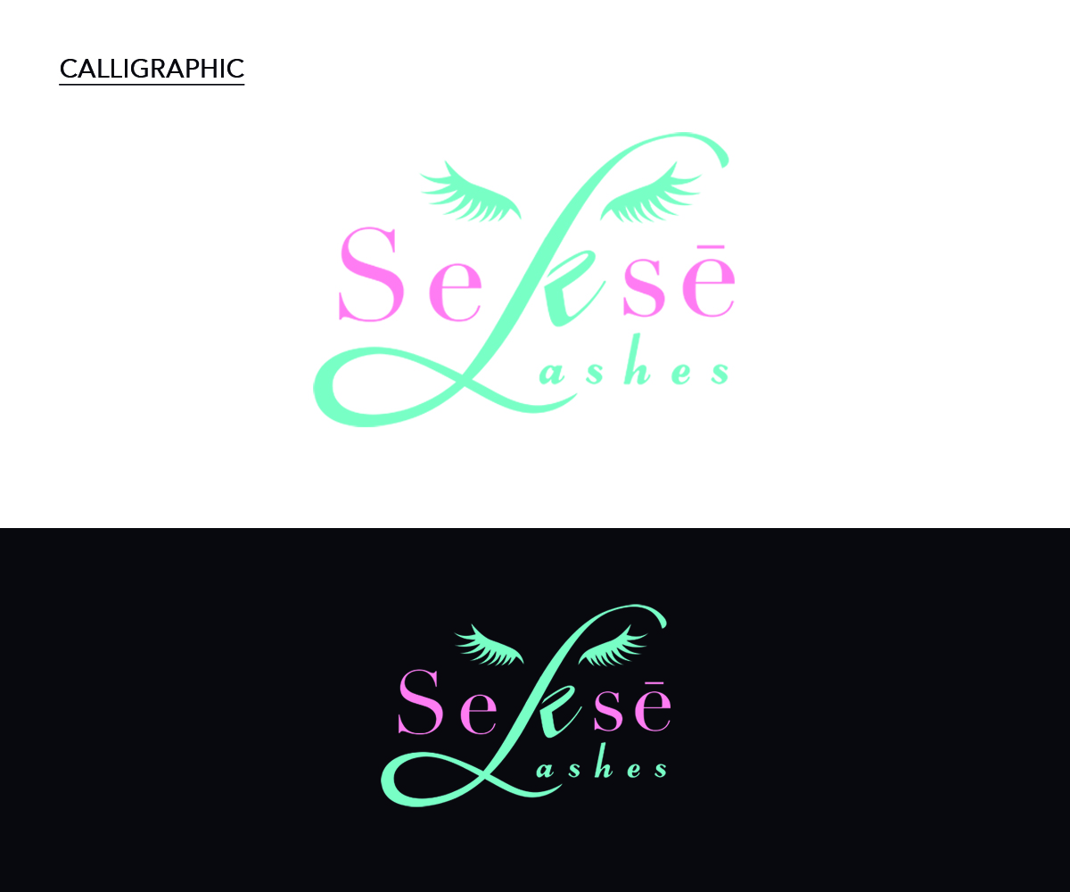 Logo Design by R M for Sekse Lashes | Design #5715418