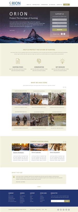 Diseño Web por Silverfox Studio para este proyecto | Diseño: #5742230