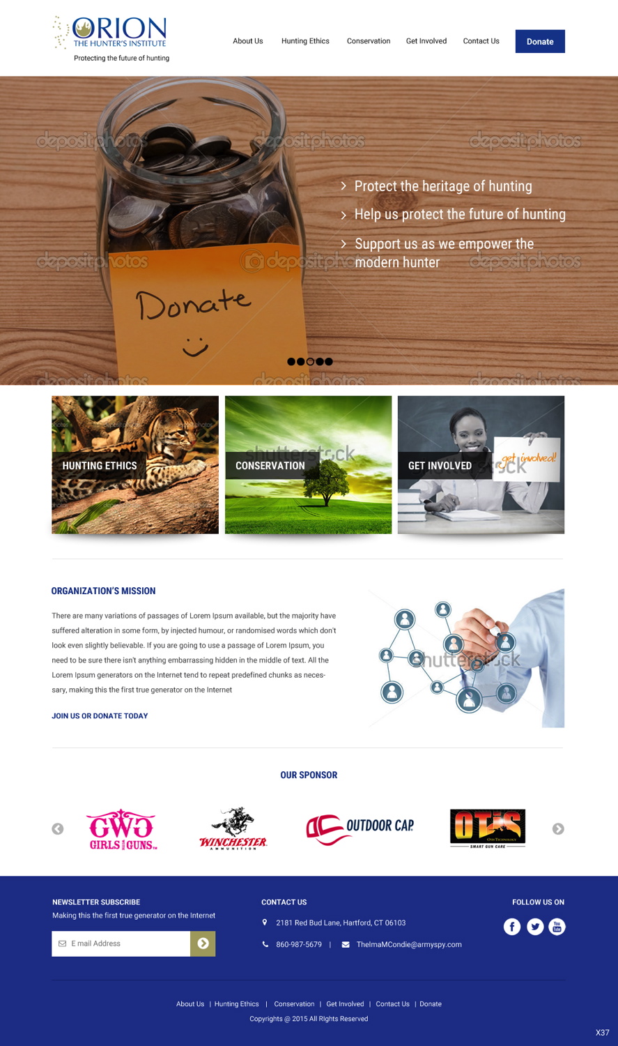 Web Design by pb for this project | Design #5735439