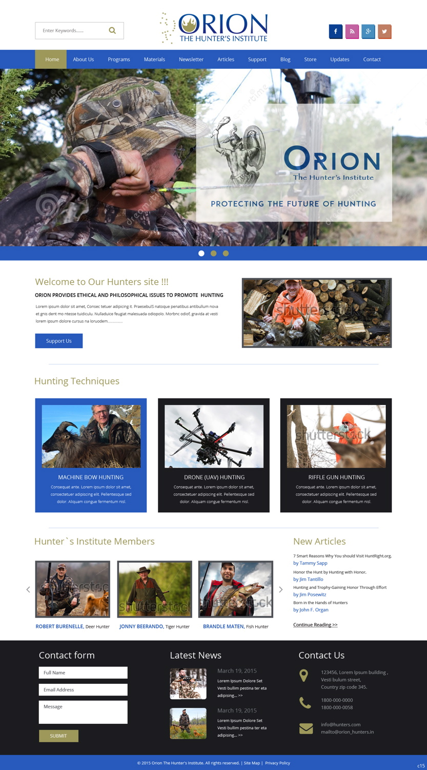 Web Design by pb for this project | Design #5735441