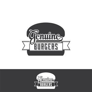 Genuine Burgers | Logo Design by Oct-O-Ray Design