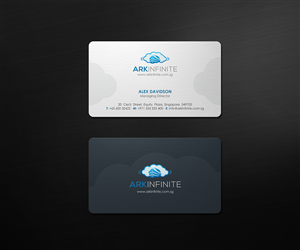Business Card Design by logodentity for ark infinite pte ltd | Design: #5750364