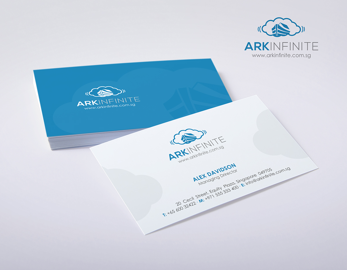 Visitenkarten-Design von logodentity für ark infinite pte ltd | Design #5817708