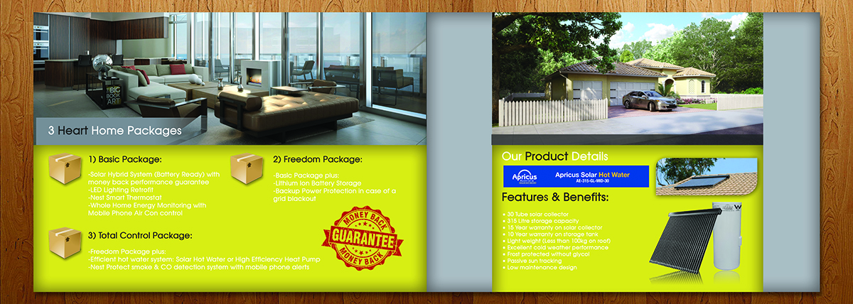 Brochure Design by MOATAZ AZAB for Heartau | Design #5726431