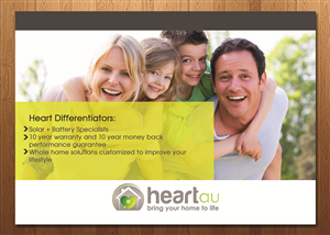 Diseño de Brochure por MOATAZ AZAB para Heartau | Diseño: #5726455