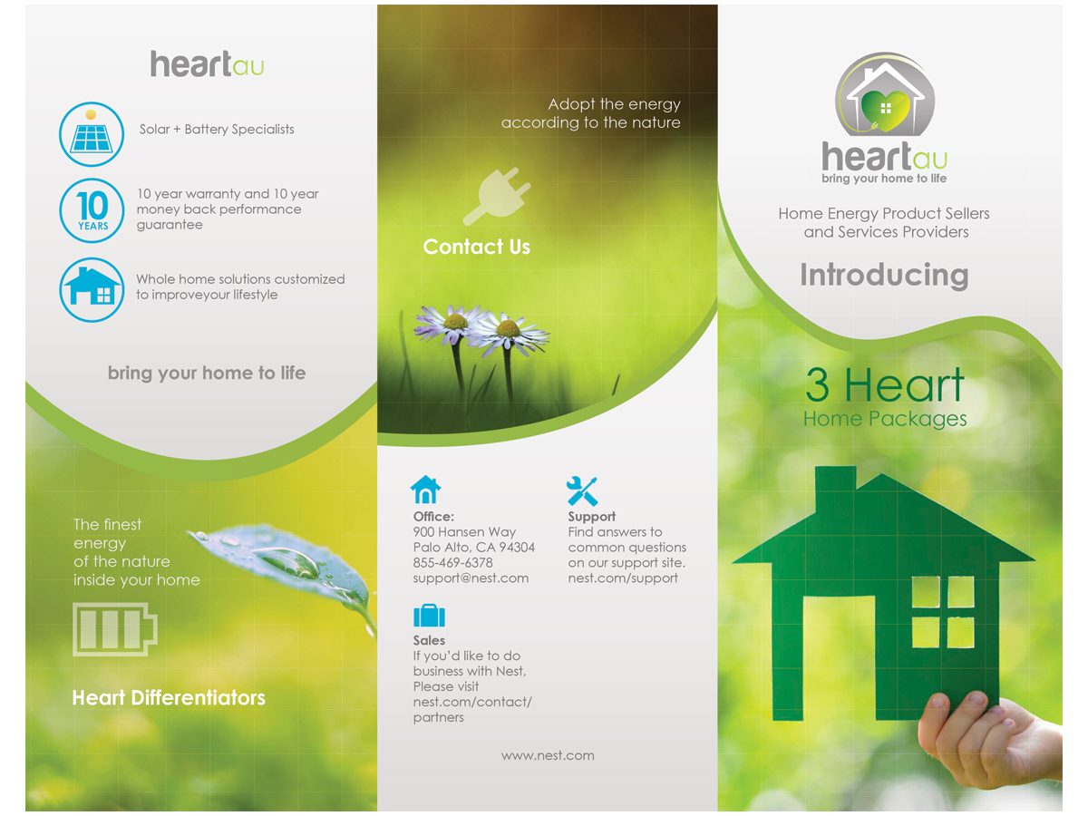 Brochure Design by LeonFX for Heartau | Design #5752976