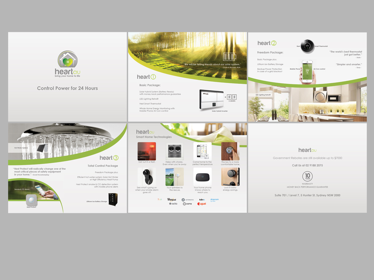 Brochure Design by LeonFX for Heartau | Design #5785339