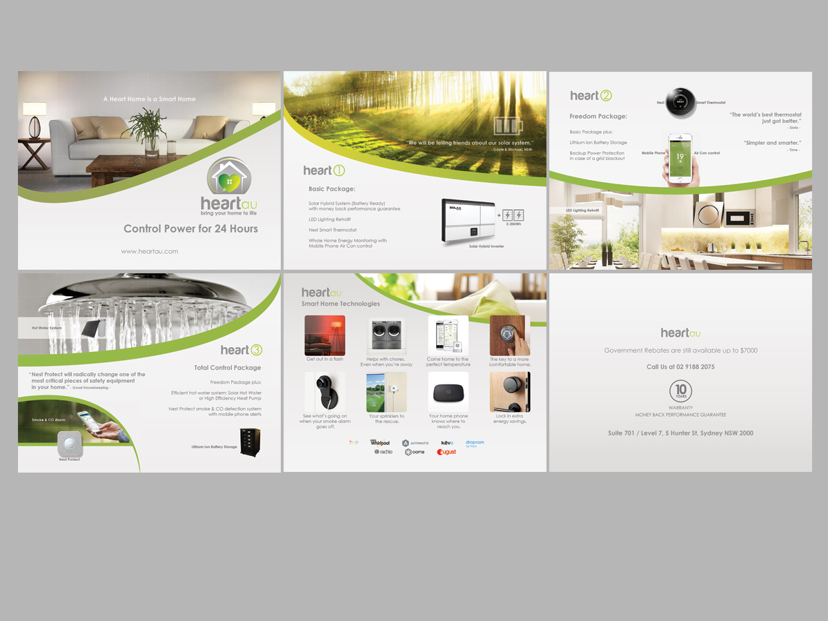 Brochure Design by LeonFX for Heartau | Design #5790544