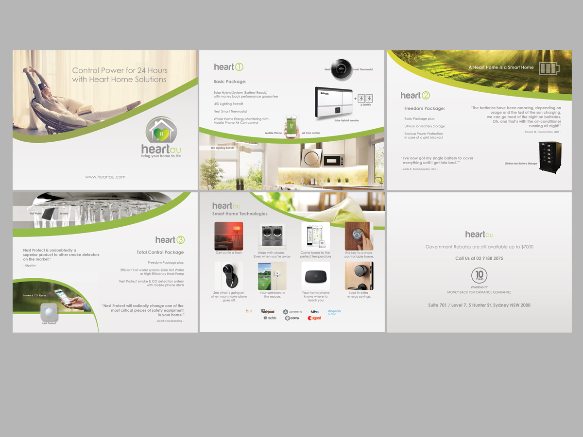 Brochure Design by LeonFX for Heartau | Design #5807440
