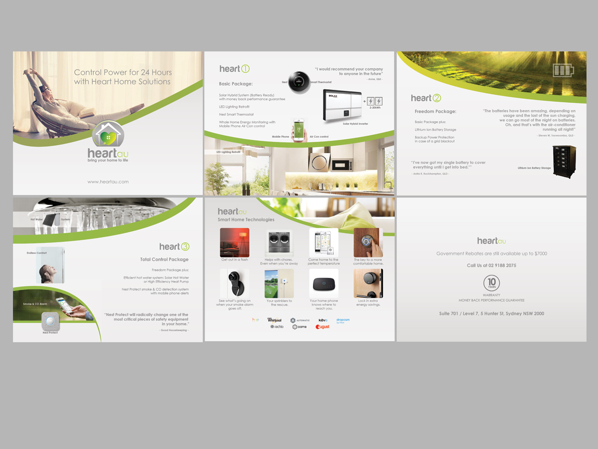 Diseño de Brochure por LeonFX para Heartau | Diseño #5807448