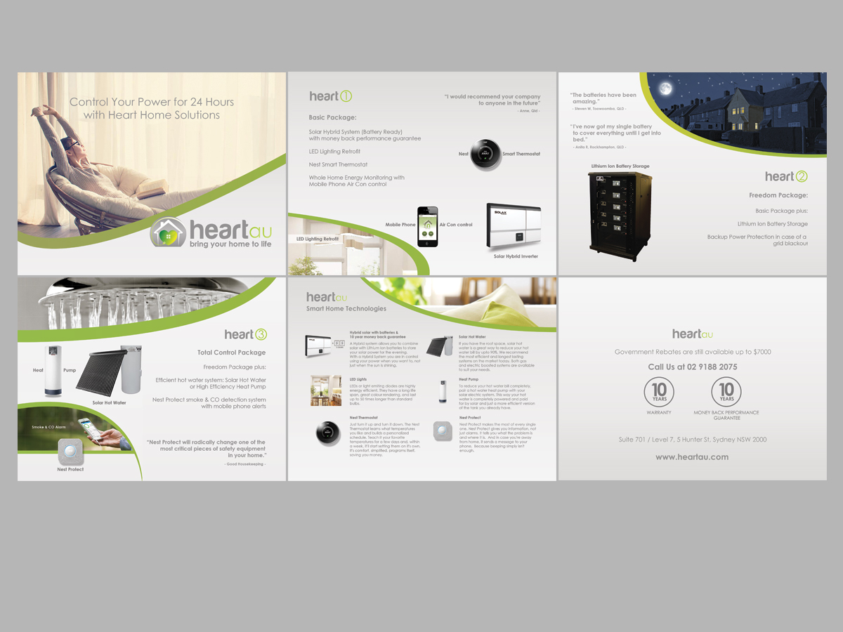 Brochure Design by LeonFX for Heartau | Design #5862830