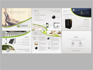 Australian Smart Home, Solar + Battery Company needs brochure to showcase Heart Home Packages | Brochure Design by LeonFX