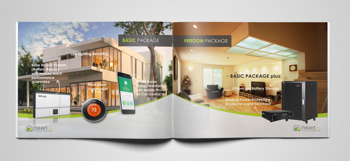 Modern, Colorful, It Company Brochure Design for Heartau by ... Modern, Colorful, It Company Brochure Design for Heartau by ...