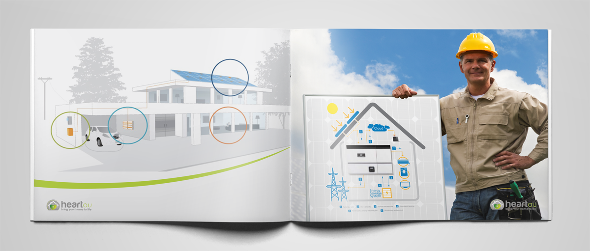 Diseño de Brochure por lookedaeng para Heartau | Diseño #5751289