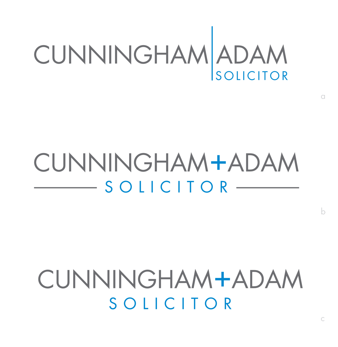 Logo Design by Halfull Media for Cunningham & Adam Solicitors | Design #5734710