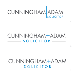 Logo Design by Halfull Media for Cunningham & Adam Solicitors | Design: #5734710