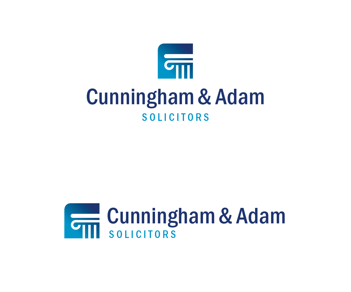 Logo Design by Elim for Cunningham & Adam Solicitors | Design #5724399