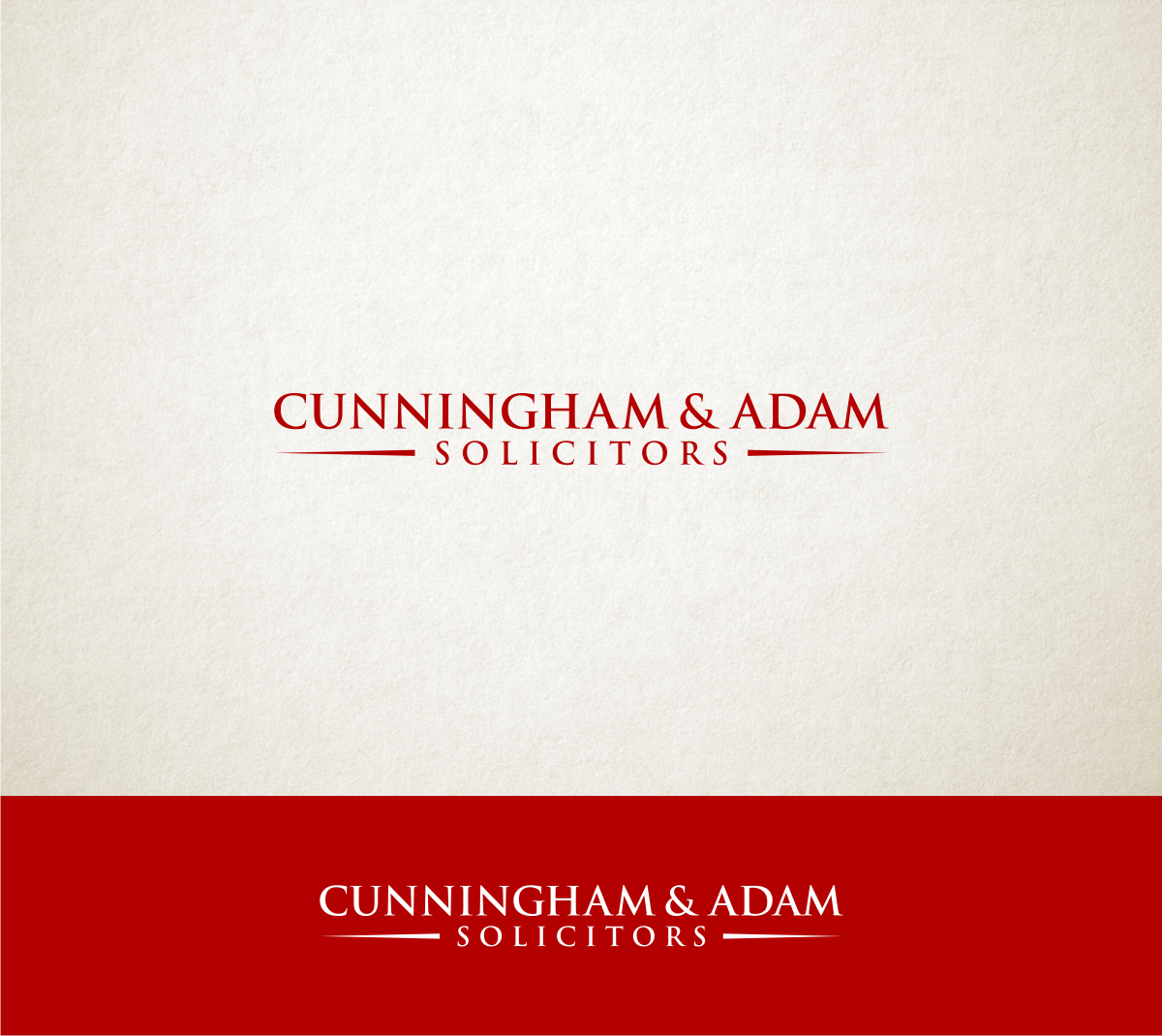 Logo Design by Evelinamarry for Cunningham & Adam Solicitors | Design #5727290