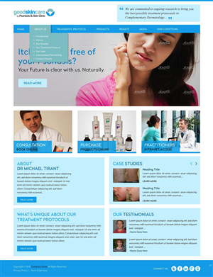 Web Design by pb for this project | Design: #5735260