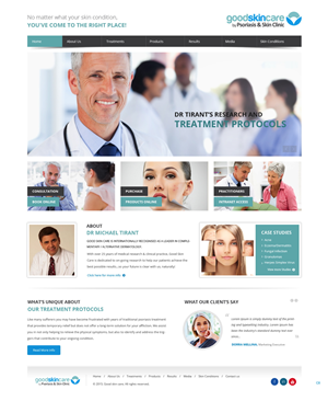 Web Design by pb for this project | Design #5735265