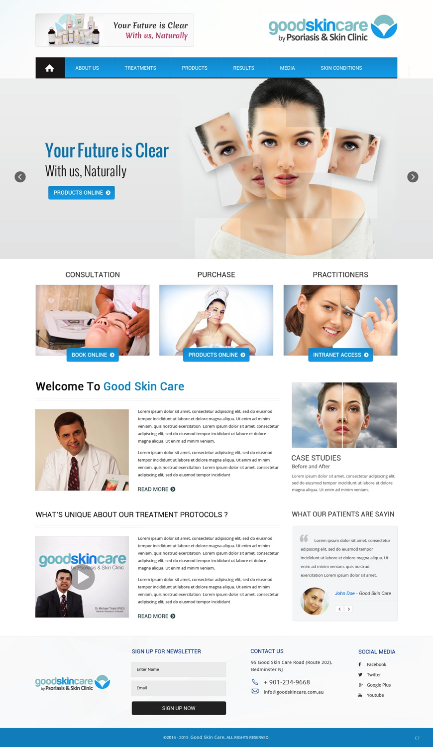 Web Design by pb for this project | Design #5735271