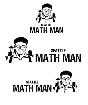 Logo Design by StudioD™ for Seattle Math Man | Design: #1564129