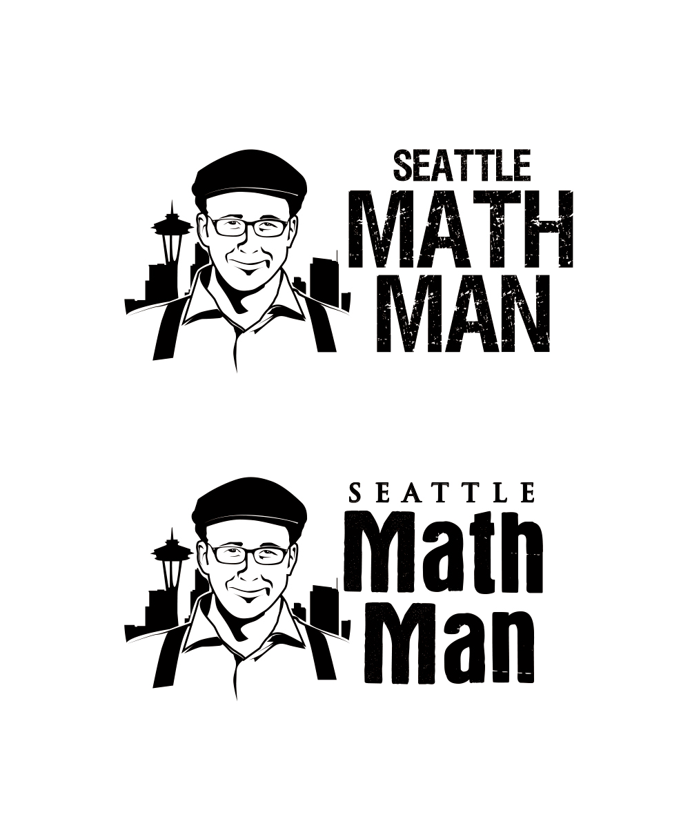 Logo Design by StudioD™ for Seattle Math Man | Design #1571705