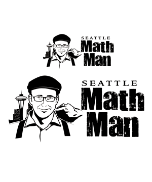Logo Design by StudioD™ for Seattle Math Man | Design: #1579395