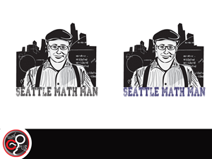 Logo Design by graphicplus for Seattle Math Man | Design #1563434