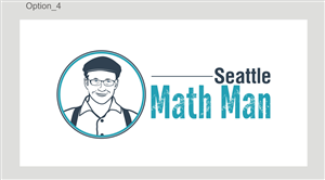 Logo Design by ESolz Technologies for Seattle Math Man | Design #1567372