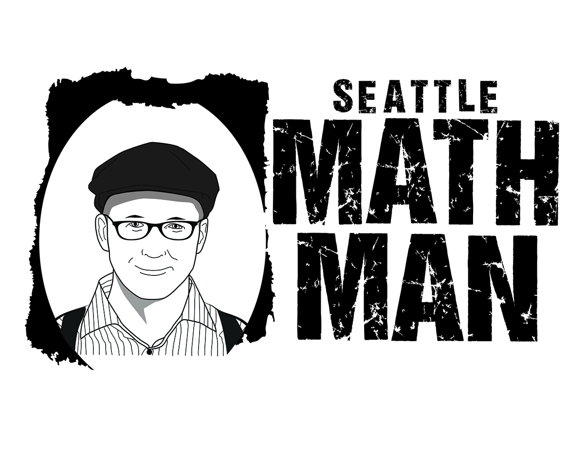 Logo Design by IGlowCreationz for Seattle Math Man | Design #1579572