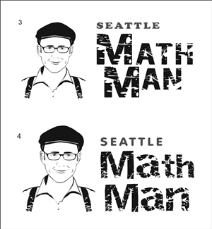 Logo Design by IneseRo for Seattle Math Man | Design: #1580485