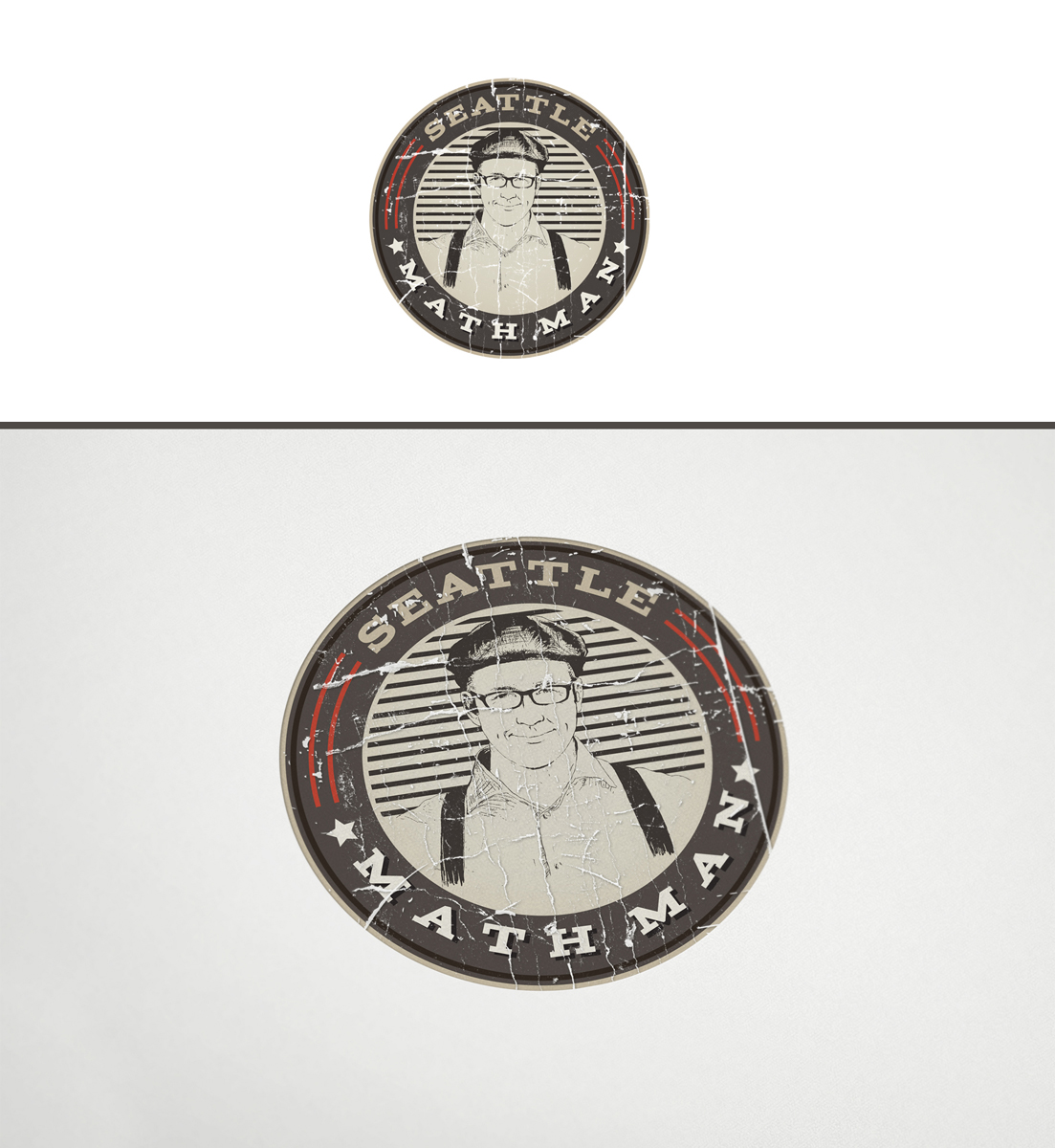 Logo Design by deadPixel for Seattle Math Man | Design #1570919