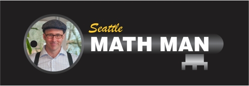 Logo Design by Kamal for Seattle Math Man | Design #1563156