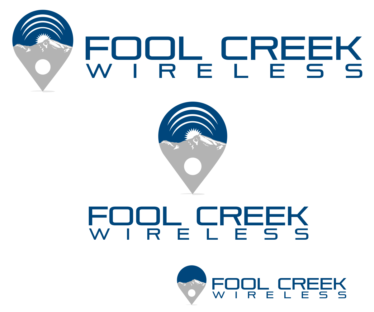 Logo Design by Tt design for Fool Creek Wireless | Design #5749030