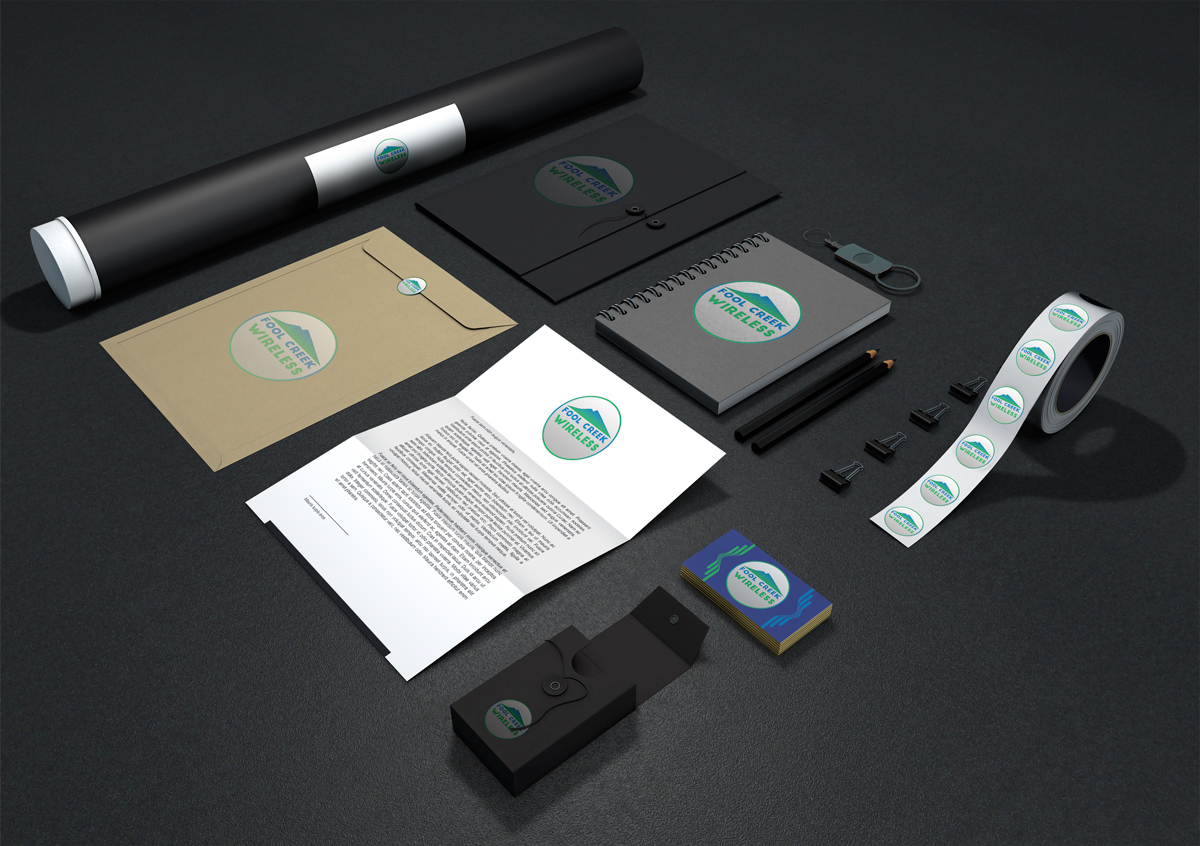 Logo Design by gareygeorge for Fool Creek Wireless | Design #5734688