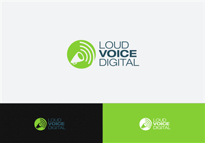 Loud Voice Digital | Logo Design by jaime.sp