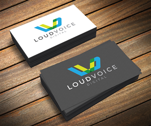 Loud Voice Digital | Logo Design by JoGraphicDesign