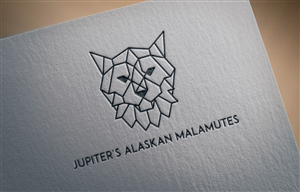 Diseño de Logo por Dani Rizzo para Jupiter''s Alaskan Malamutes | Diseño: #5730191