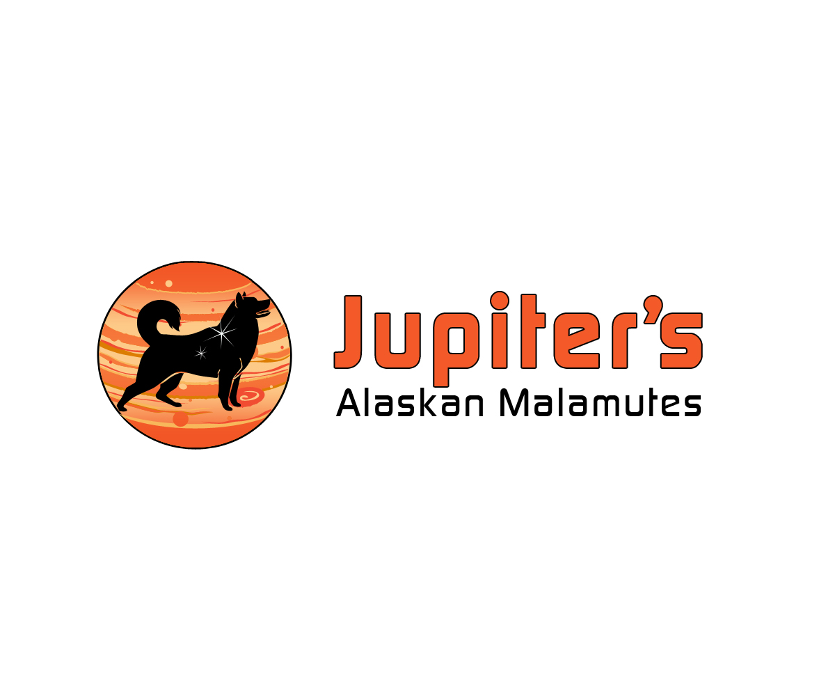 Logo-Design von borzoid für Jupiter''s Alaskan Malamutes | Design #5733796
