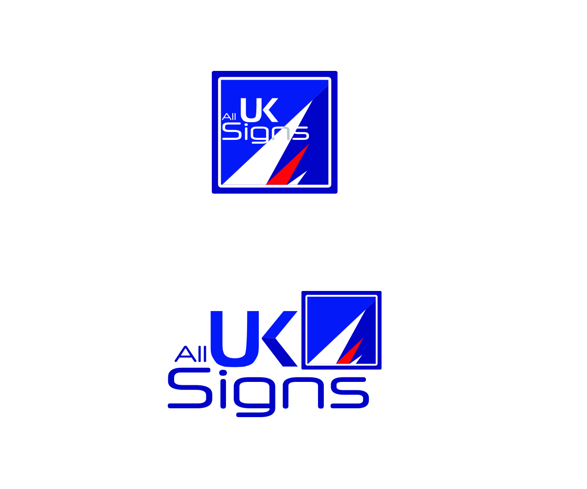 Logo Design by ncmax for All UK Signs | Design #5742854