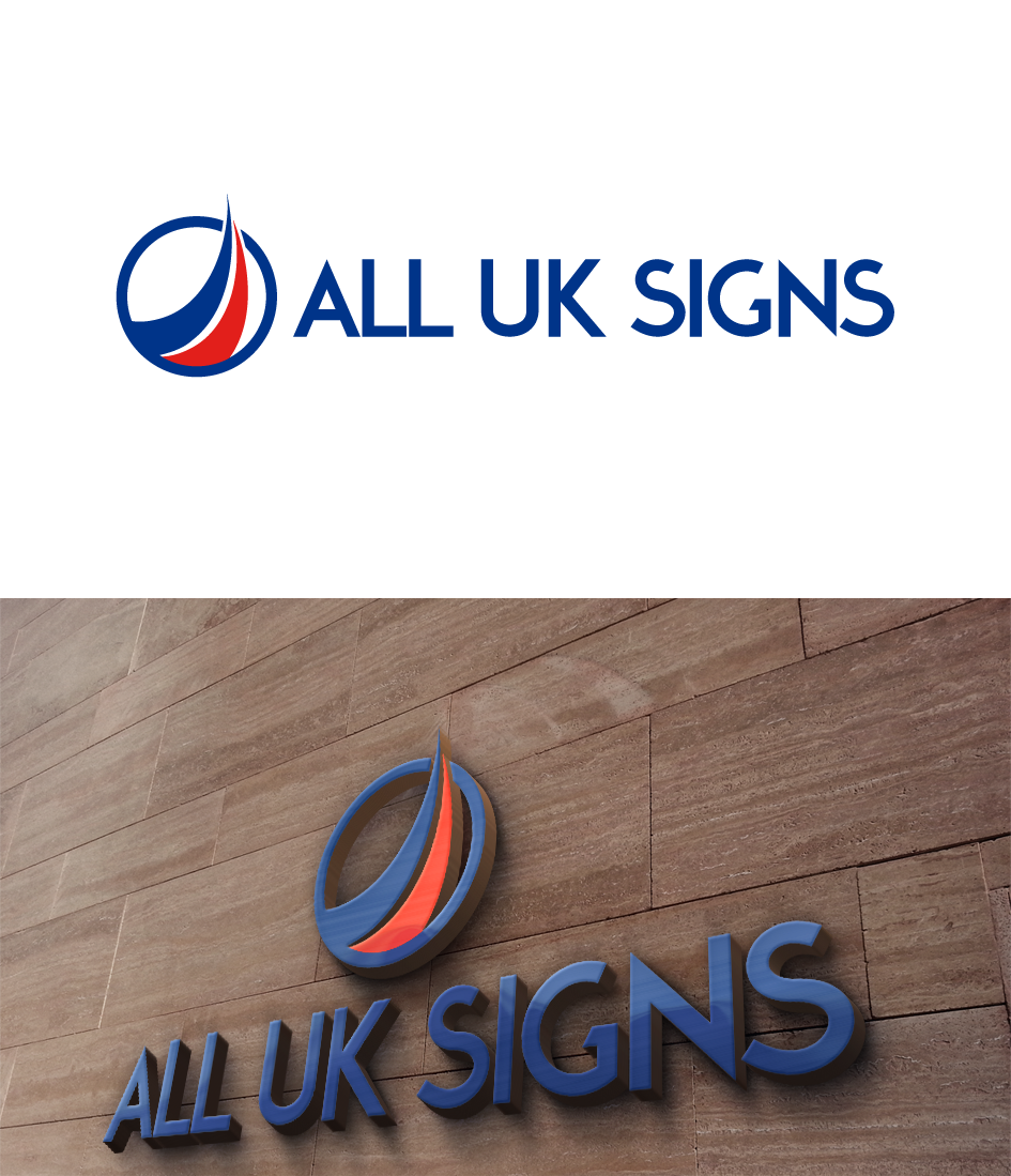 Logo Design by trufya for All UK Signs | Design #5869380