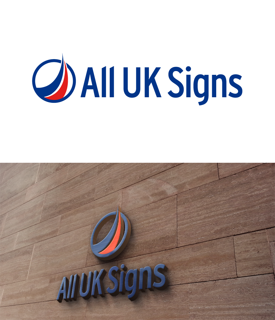 Logo Design by trufya for All UK Signs | Design #5881616
