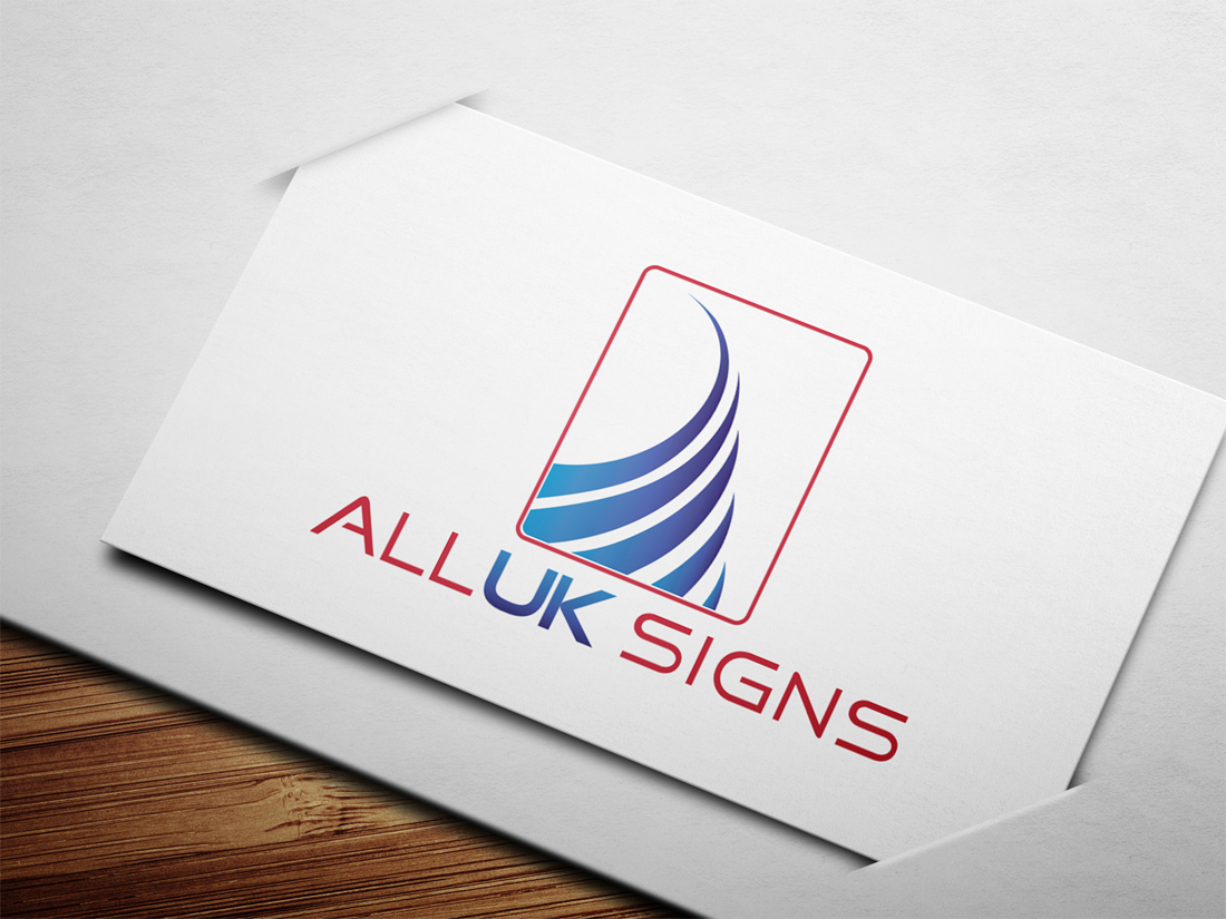 Logo Design by Okan Mawon for All UK Signs | Design #5781286