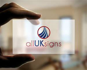 Logo-Design von Okan Mawon für All UK Signs | Design: #5781364