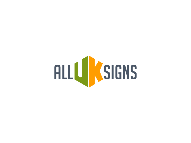 Logo Design by HubbyTama for All UK Signs | Design #5862205