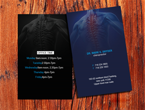 Business Card Design by snowymasterdesigns for this project | Design: #5796332