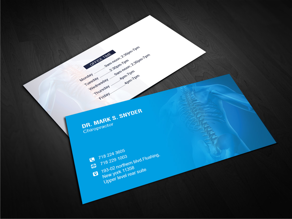 Business Card Design by snowymasterdesigns for this project | Design #5796376
