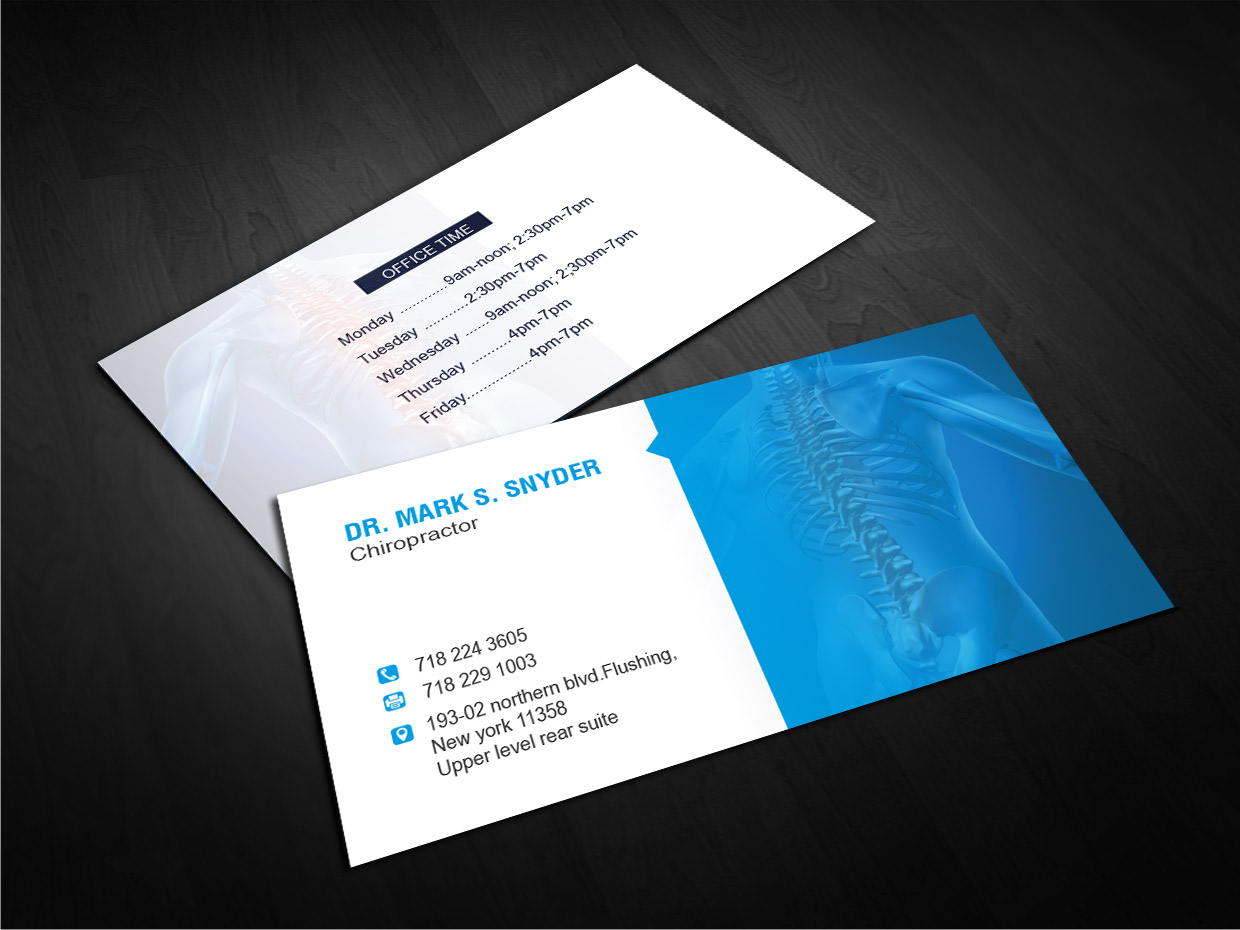 Business Card Design by snowymasterdesigns for this project | Design #5796385